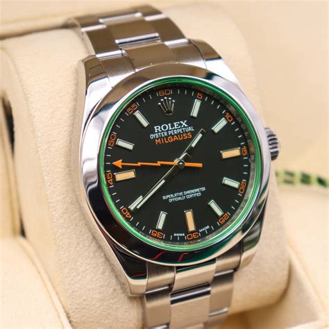 rolex milgaus gold|rolex milgauss price list.